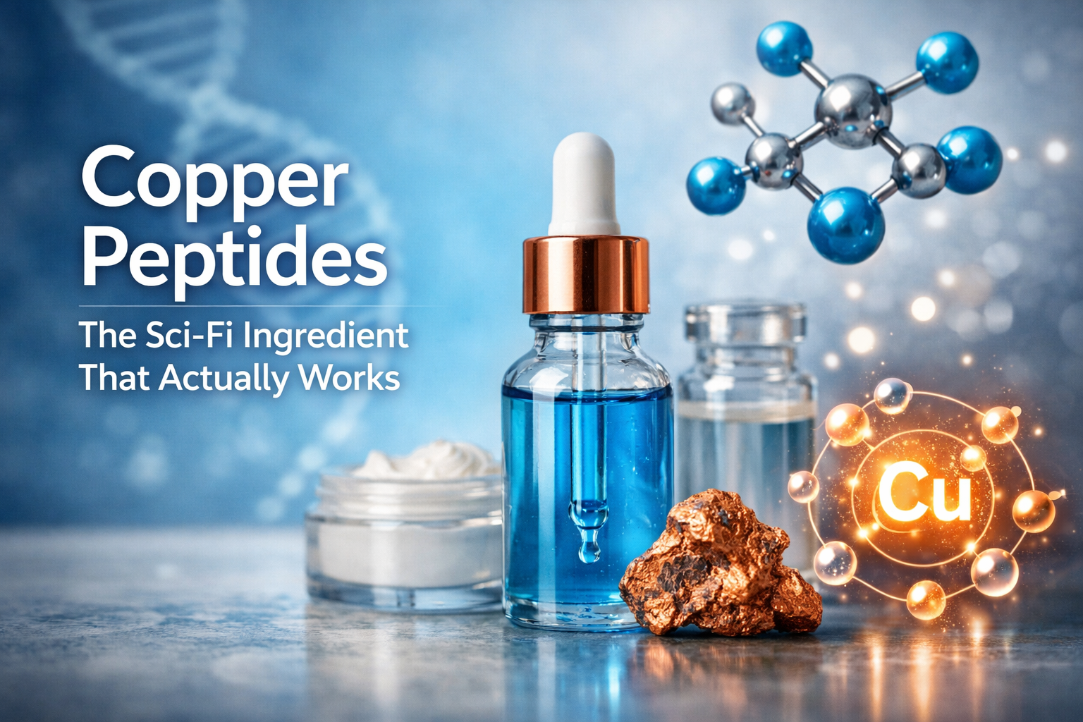 Copper Peptides: The Sci-Fi Ingredient That Actually Works